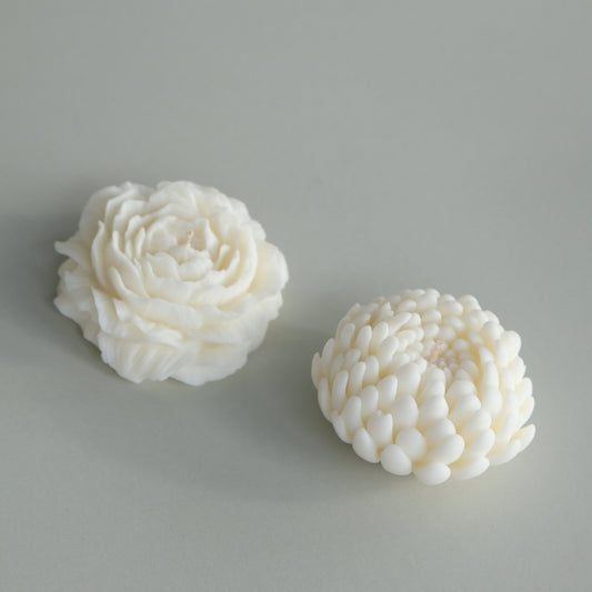 Flower candle