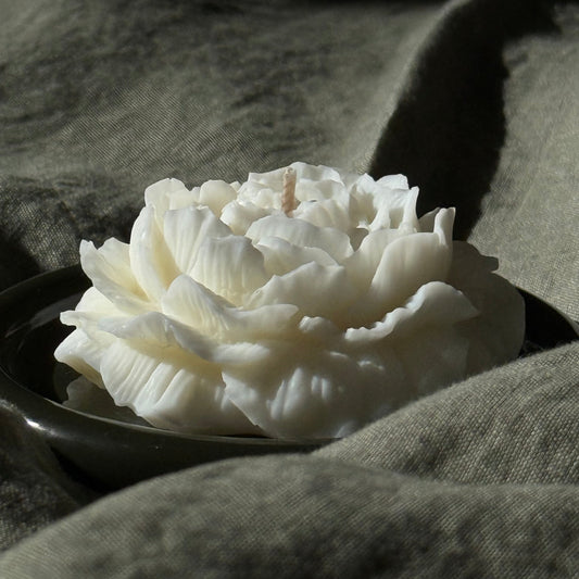 Flower candle